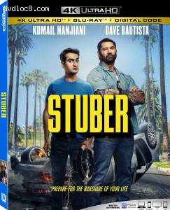 Stuber [4K Ultra HD + Blu-ray + Digital] Cover