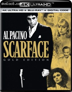 Scarface (Gold Edition) [4K Ultra HD + Blu-ray + Digital] Cover
