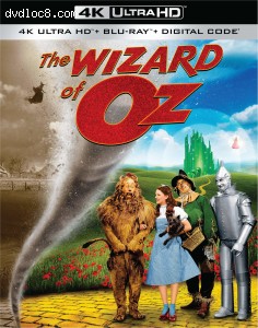 Wizard of Oz, The (80th Anniversary Edition) [4K Ultra HD + Blu-ray + Digital] Cover