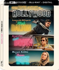 Once Upon a Time ... in Hollywood (Best Buy Exclusive SteelBook) [4K Ultra HD + Blu-ray + Digital] Cover