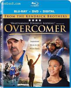 Overcomer [Blu-ray + DVD + Digital] Cover