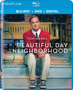 Beautiful Day in the Neighborhood, A [Blu-ray + DVD + Digital] Cover