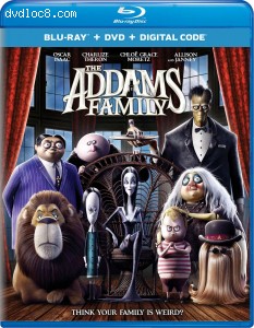 Addams Family, The [Blu-ray + DVD + Digital] Cover