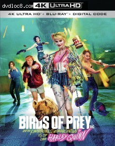 Birds of Prey and The Fantabulous Emancipation of one Harley Quinn [4K Ultra HD + Blu-ray + Digital] Cover