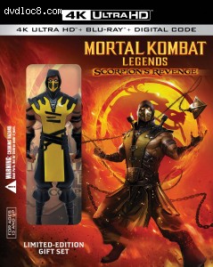Mortal Kombat Legends: Scorpion's Revenge (Best Buy Exclusive) [4K Ultra HD + Blu-ray + Digital] Cover