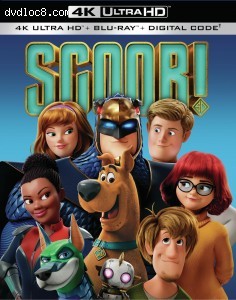 Scoob! [4K Ultra HD + Blu-ray + Digital] Cover