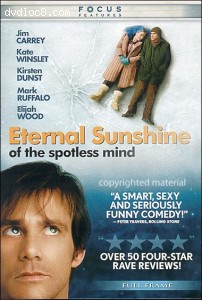 Eternal Sunshine Of The Spotless Mind (Fullscreen) Cover