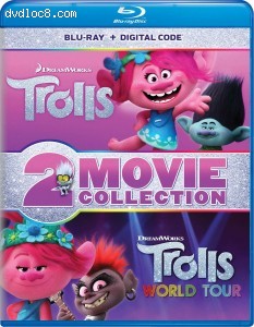 Trolls / Trolls World Tour (2-Movie Collection) [Blu-ray + DVD + Digital]