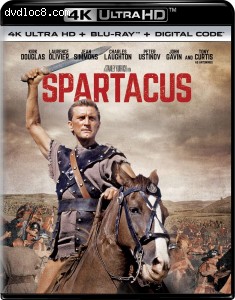 Spartacus [4K Ultra HD + Blu-ray + Digital] Cover