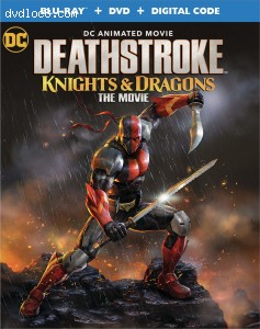 Deathstroke: Knights &amp; Dragons [Blu-ray + DVD + Digital] Cover