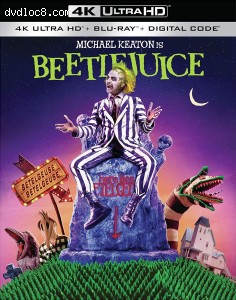 Beetlejuice [4K Ultra HD + Blu-ray + Digital] Cover