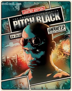 Pitch Black: Unrated (Limited Edition SteelBook) [Blu-ray + DVD] Cover