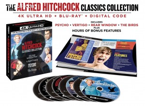 The Alfred Hitchcock Classics Collection [4K Ultra HD + Blu-ray + Digital] Cover