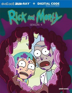 Rick and Morty: Season 4 [Blu-ray + Digital] Cover