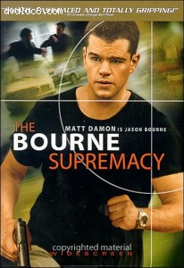 Bourne Supremacy, The (Widescreen) Cover Bourne Supremacy, The (Widescreen) Cover