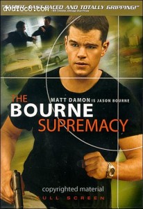 Bourne Supremacy, The (Fullscreen) Cover