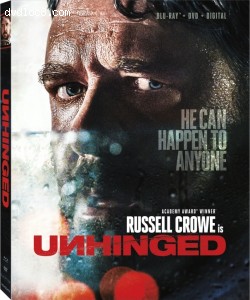 Unhinged [Blu-ray + DVD + Digital] Cover