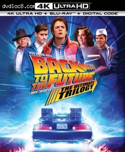 Back to the Future: The Ultimate Trilogy [4K Ultra HD + Blu-ray + Digital] Cover