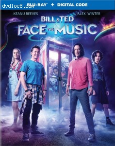 Bill &amp; Ted Face the Music [Blu-ray + Digital] Cover