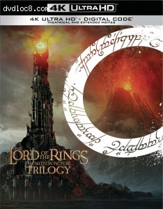The Lord of the Rings: The Motion Picture Trilogy (Extended &amp; Theatrical) [4K Ultra HD + Digital] Cover