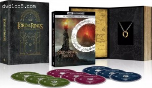 The Lord of the Rings: The Motion Picture Trilogy (Extended &amp; Theatrical Giftset) [4K Ultra HD + Digital] Cover