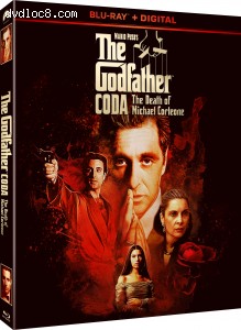 The Godfather, Coda: The Death of Michael Corleone [Blu-ray + Digital] Cover