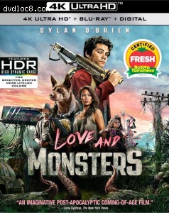 Love and Monsters [4K Ultra HD + Blu-ray + Digital] Cover