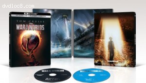 War of the Worlds: 15th Anniversary Edition (Best Buy Exclusive SteelBook) [4K Ultra HD + Blu-ray + Digital] Cover