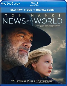 News of the World [Blu-ray + DVD + Digital] Cover
