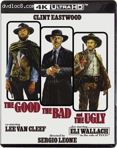 Good, The Bad and The Ugly, The [4K Ultra HD + Blu-ray] Cover