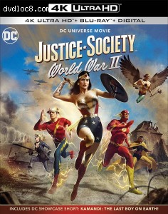 Justice Society: World War II [4K Ultra HD + Blu-ray + Digital] Cover