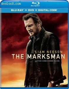 Marksman, The [Blu-ray + DVD + Digital] Cover