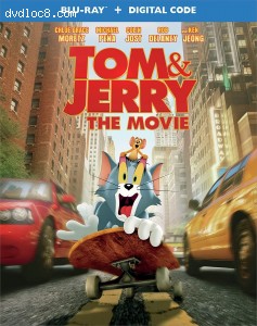 Tom &amp; Jerry [Blu-ray + Digital] Cover