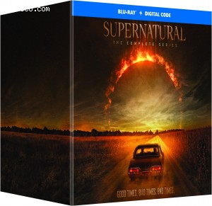 Supernatural: The Complete Series [Blu-ray + Digital] Cover