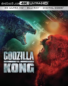 Godzilla vs. Kong [4K Ultra HD + Blu-ray + Digital] Cover