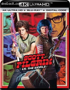 Scott Pilgrim Vs. The World [4K Ultra HD + Blu-ray + Digital] Cover