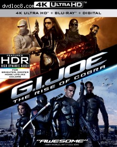G.I. Joe: The Rise of Cobra [4K Ultra HD + Blu-ray + Digital] Cover