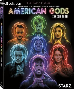 American Gods: Season Three [Blu-ray + Digital] Cover