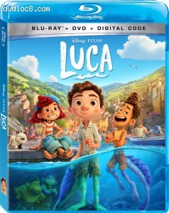 Luca [Blu-ray + DVD + Digital] Cover