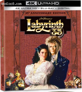 Labyrinth (DigiBook / 35th Anniversary Edition) [4K Ultra HD + Blu-ray + Digital] Cover