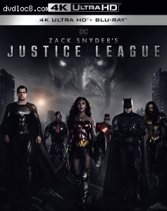 Zack Snyderâ€™s Justice League [4K Ultra HD + Blu-ray] Cover