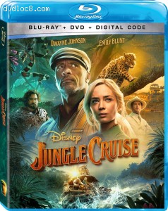 Jungle Cruise [Blu-ray + DVD + Digital] Cover