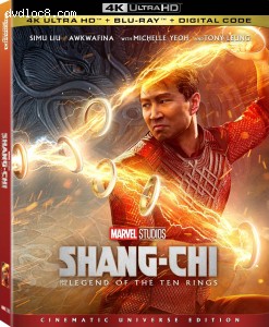 Shang-Chi and the Legend of the Ten Rings [4K Ultra HD + Blu-ray + Digital HD] Cover