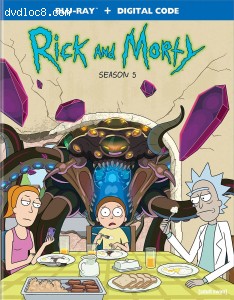 Rick and Morty: Season 5 [Blu-ray + Digital] Cover