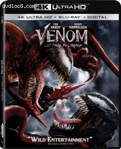 Venom: Let There Be Carnage [4K Ultra HD + Blu-ray + Digital] Cover