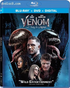 Venom: Let There Be Carnage [Blu-ray + DVD + Digital] Cover