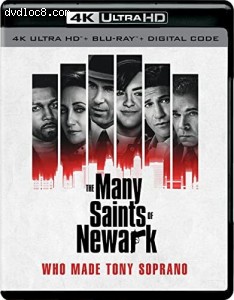 Many Saints of Newark, The [4K Ultra HD + Blu-ray + Digital] Cover