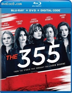 355, The [Blu-ray + DVD + Digital] Cover