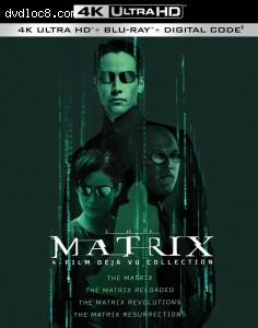 The Matrix: 4-Film DÃ©jÃ  Vu Collection [4K Ultra HD + Blu-ray + Digital] Cover