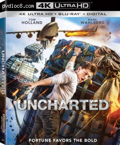 Uncharted [4K Ultra HD + Blu-ray + Digital]